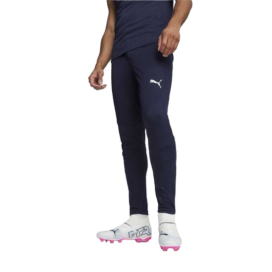Puma Heren TeamFinal op maat gemaakte trainingsbroek (Marineblauw) - Image 3