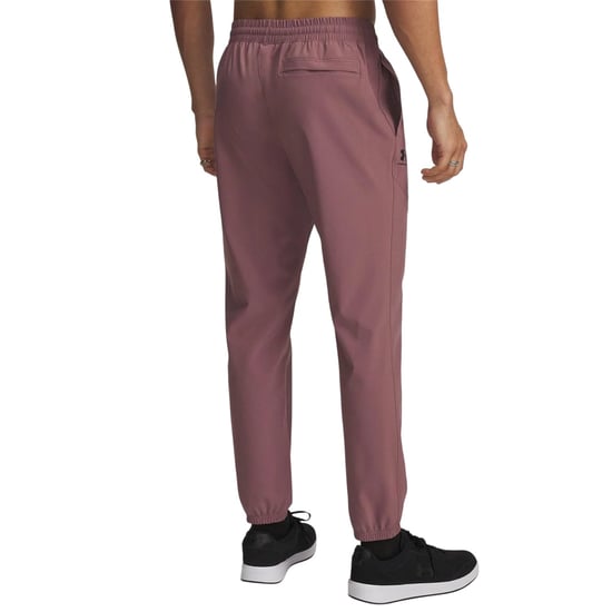 Under Armour Mens Vibe Relaxed Fit Joggers (Maroon) - Image 2