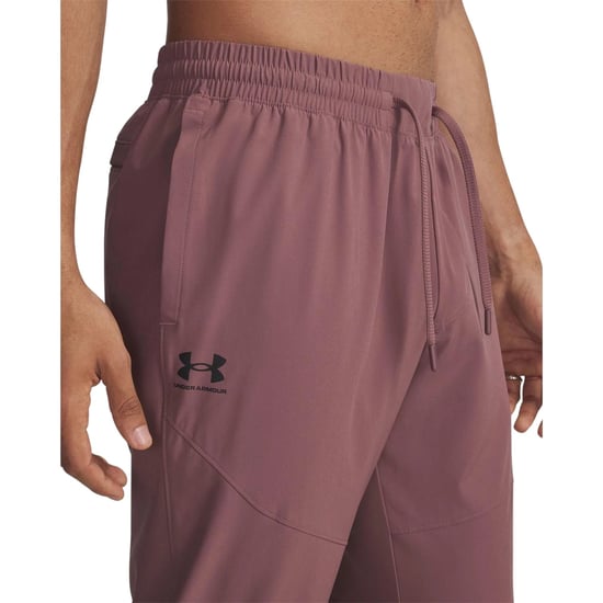 Under Armour Mens Vibe Relaxed Fit Joggers (Maroon) - Image 3