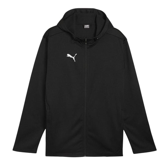 Puma Heren TeamFinal Trainingsjack (Zwart/Zilver) - Image 1