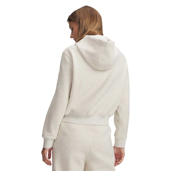 Under Armour Dames Hoogpolig Korte Fleece Jas (Wit) - Image 2