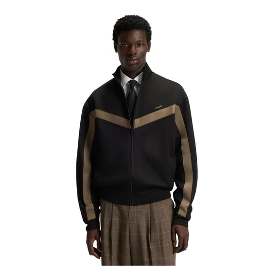 Hugo Mens Darti Tracksuit Top (Black) - Image 4