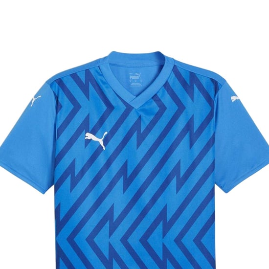 Puma Heren Teamglory Jersey T-Shirt (Blauw/Wit) - Image 2