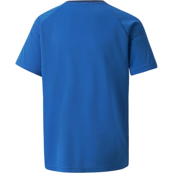 Puma Kinder TeamVision T-Shirt (Blauw/Wit) - Image 2
