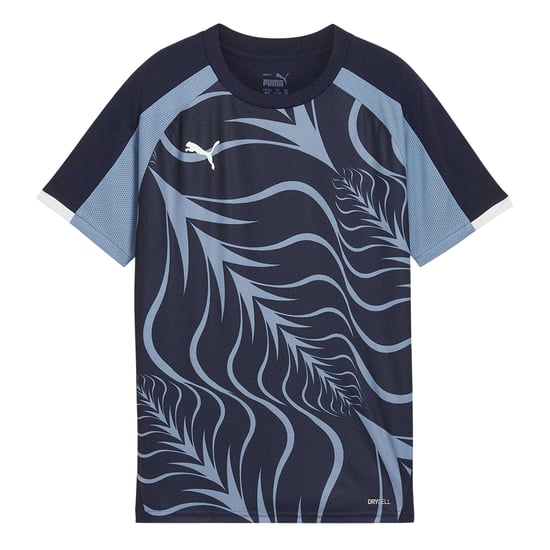 Puma Kinder Individual Liga Graphic Print T-shirt (Marineblauw) - Image 1