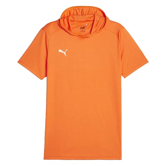 Puma Basketbal-T-shirt met korte mouwen voor heren (Oranje) - Image 1