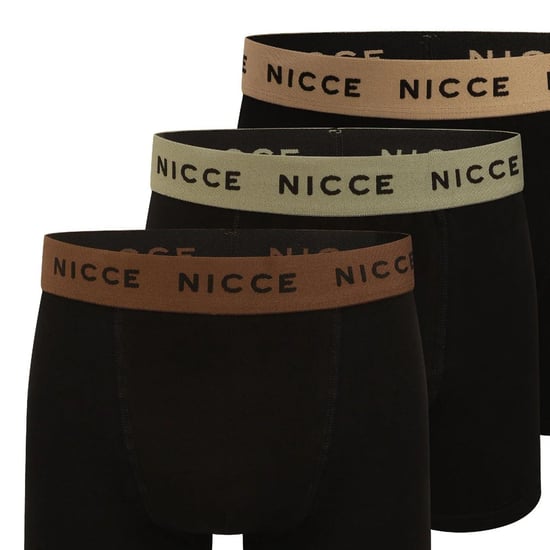 Nicce Galan Boxershorts Heren (Set van 5) (Zwart) - Image 3