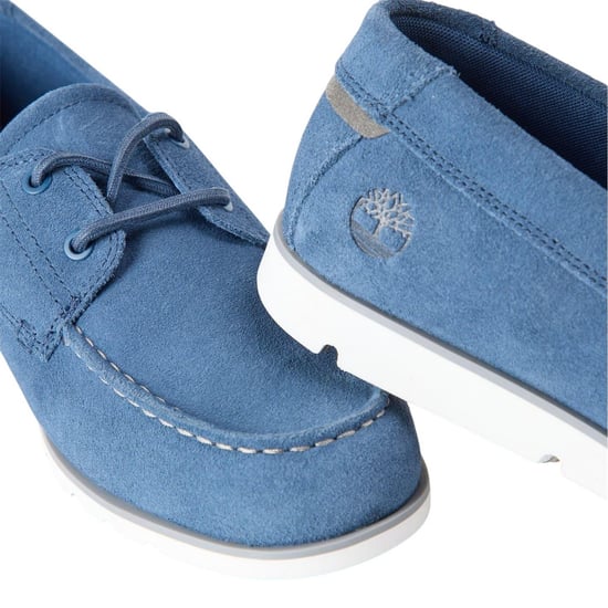 Timberland Heren Grafton Bay suède moc-toe platte loafers (Donkerblauw) - Image 4