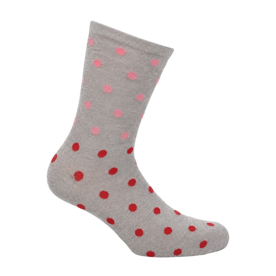 Lee Enkelsokken met stippen voor dames (set van 3) (Grijs) - Image 2