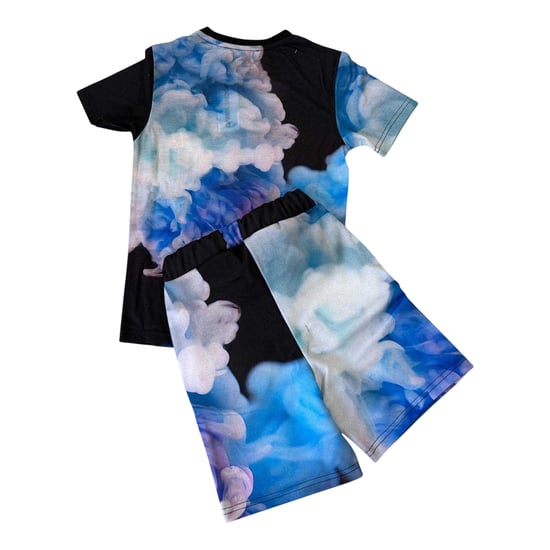 DFND London Barns Molntryck T-shirt och Shorts Set (Flertalsalternativ) - Image 2