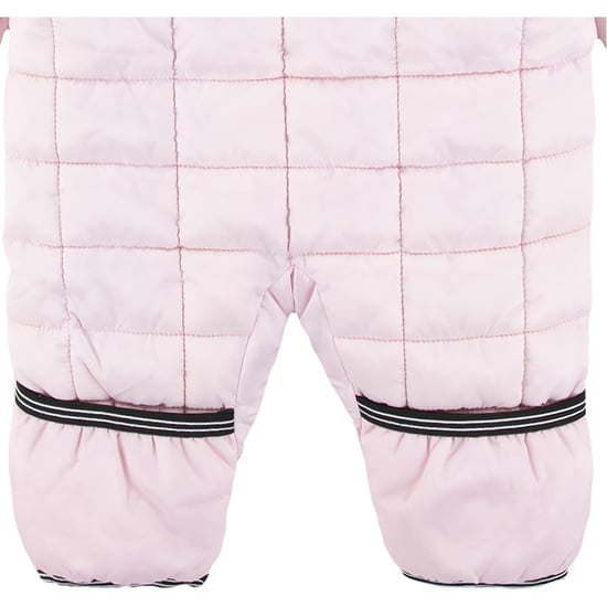Nike Långärmad snöoverall med huva i rutmönster för spädbarn (Rosa skum) - Image 5