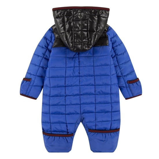 Nike Långärmad snöoverall med huva i rutmönster för spädbarn (Game Royal) - Image 2