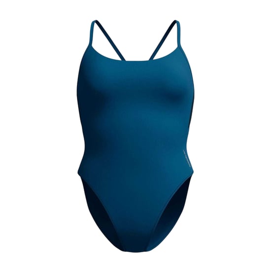 Speedo Dames Effen Racer Badpak (Groen) - Image 1