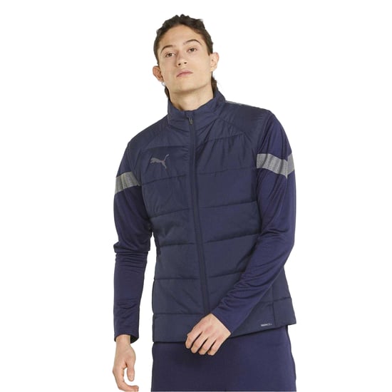Puma Heren TeamLIGA Gewatteerd Mouwloos Gilet (Peacoat) - Image 3
