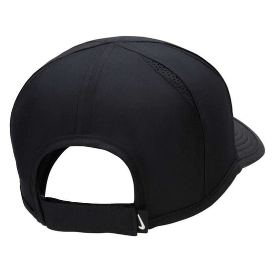 Nike Baseballcap met gebogen top (Zwart, Wit) - Image 2