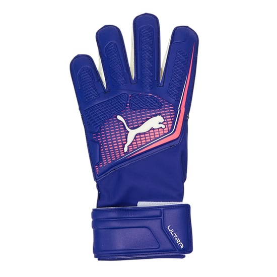 Puma Herr Ultra Match Protect Logotyp Målvaktshandskar (Lila/Vit) - Image 1