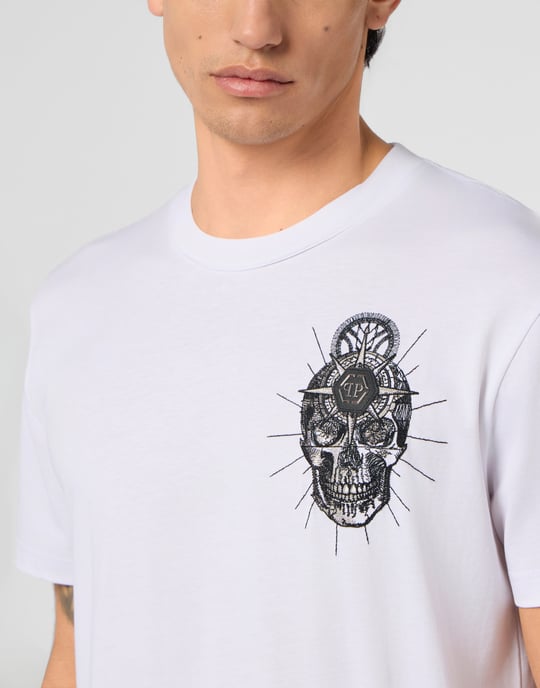 T-Shirt Round Neck Ss Skull - Image 3