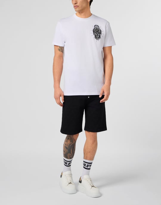 T-Shirt Round Neck Ss Skull - Image 4
