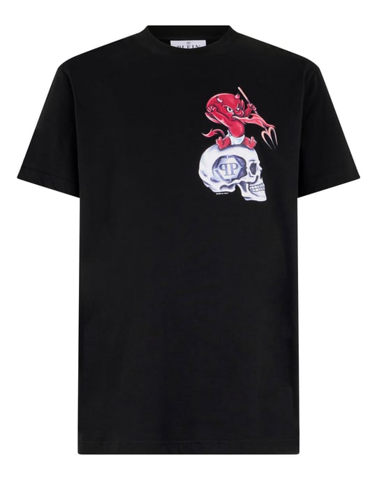T-Shirt Met Ronde Hals En Korte Mouwen - Image 1