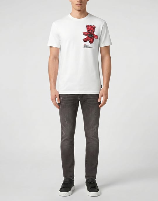 T-Shirt Met Ronde Hals En Korte Mouwen Teddy - Image 3