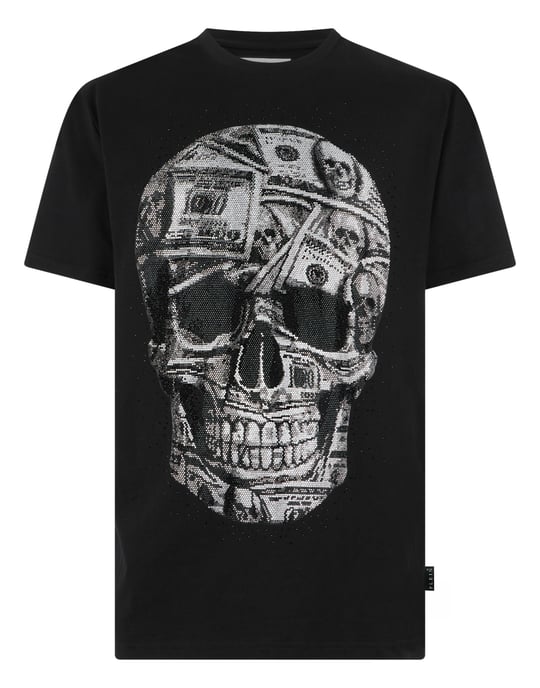 T-Shirt Round Neck Ss Skull - Image 1