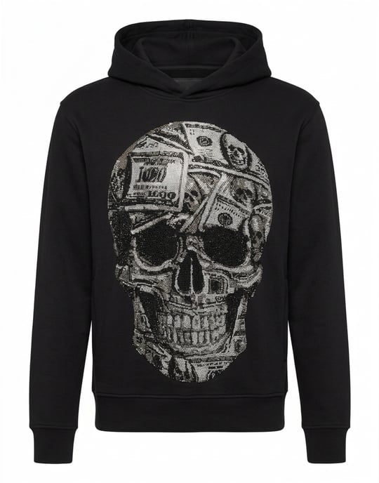 Hoodie Skull - Image 1