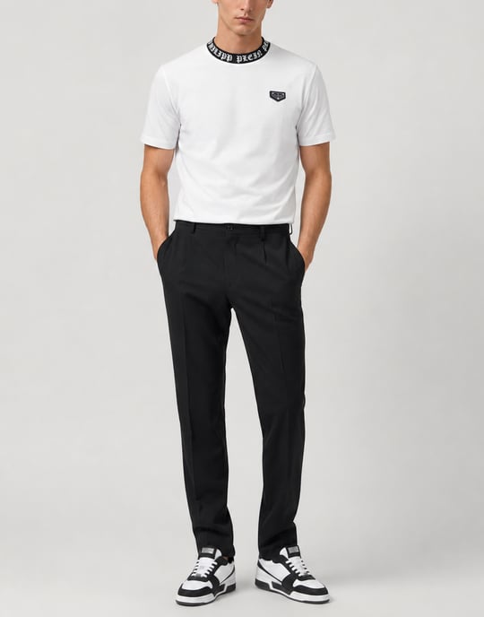 T-Shirt Met Ronde Hals En Korte Mouwen - Image 4