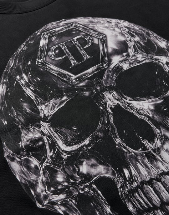 T-Shirt Met Ronde Hals En Korte Mouwen Skull - Image 3
