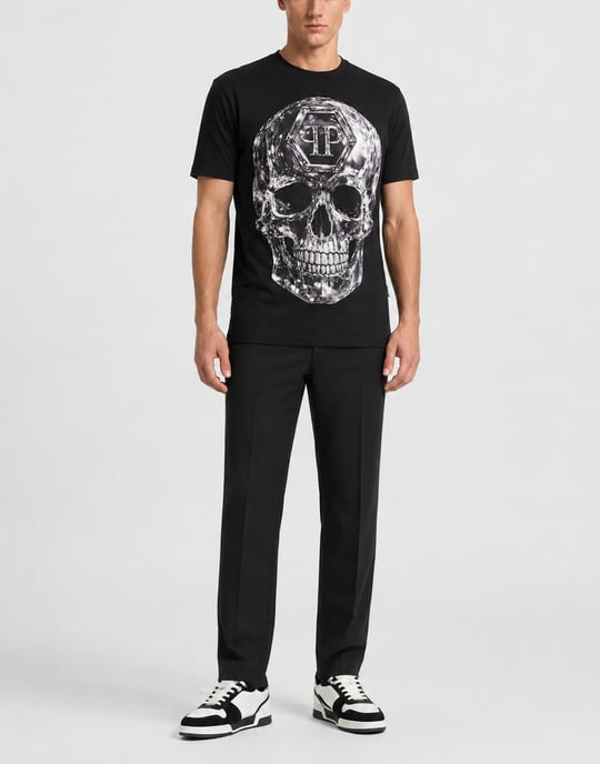 T-Shirt Met Ronde Hals En Korte Mouwen Skull - Image 4