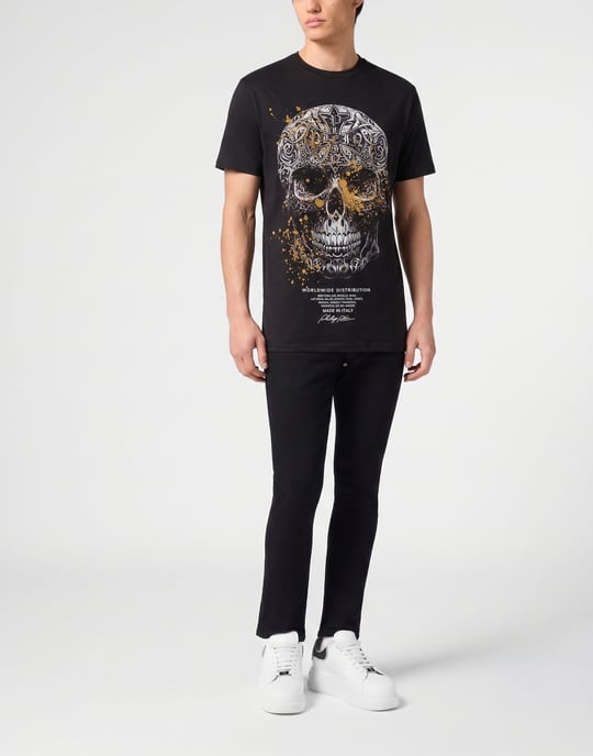 T-Shirt Met Ronde Hals En Korte Mouwen Skull - Image 4
