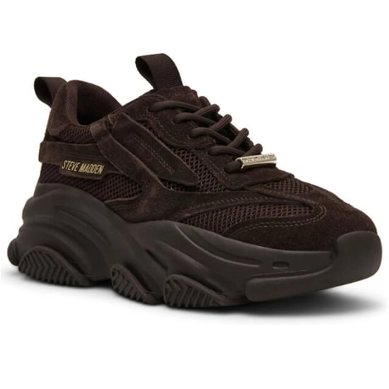 Steve Madden Possession-e chocolate brown dames sneaker - Image 6