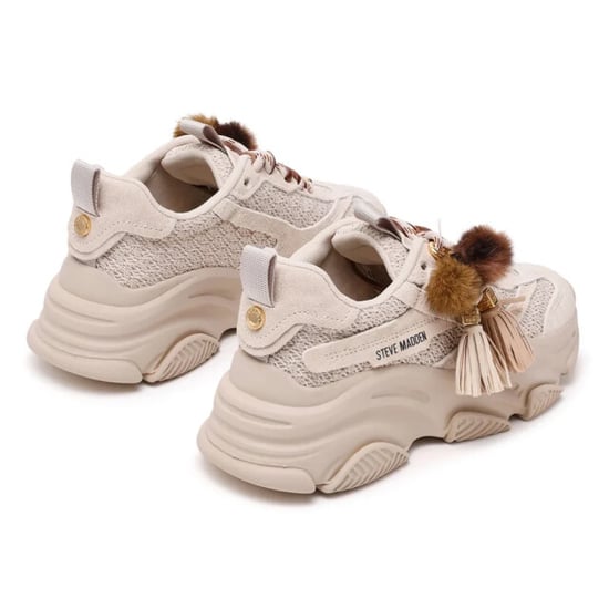 Steve Madden Possession-ppe bone suede dames sneaker - Image 4
