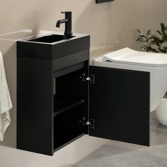 Mirlux Toiletmeubel elen 40cm mat wastafel - Image 2