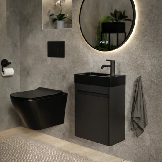 Mirlux Toiletmeubel elen 40cm mat wastafel - Image 3