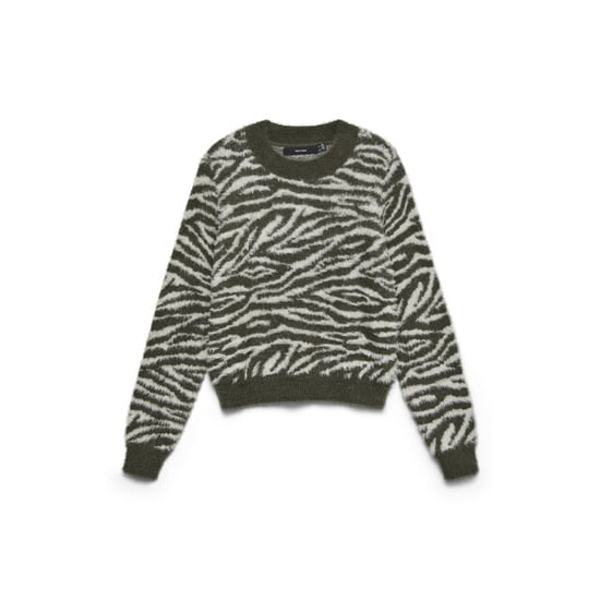 Vero Moda Vmjungle zebra gestreepte pullover - Image 1