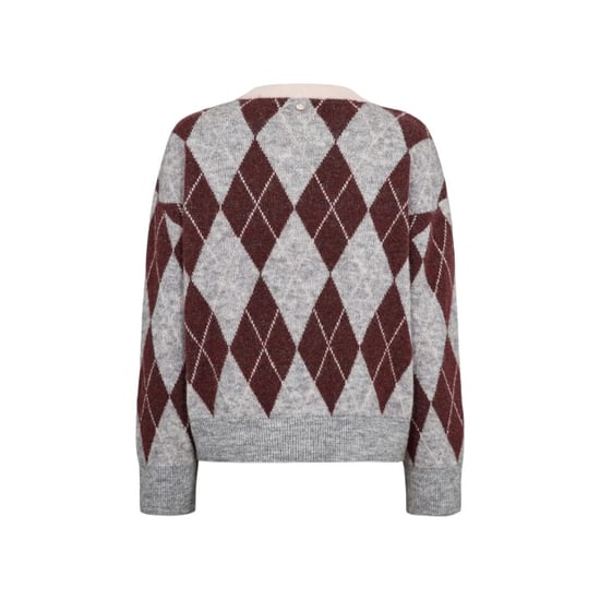 Nümph Nutikla 707317 pullover medium grey mel - Image 4