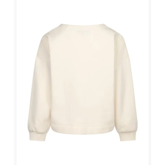 Red Button Terry sweater chestprint - Image 2
