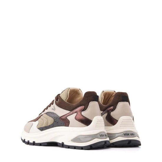 Via Vai Liz leighton struzzo grigio lage sneakers dames - Image 5