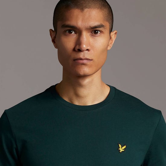 Lyle & Scott Heren Effen Regular Fit Katoenen T-shirt - Image 3