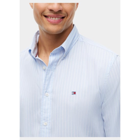 Tommy Hilfiger Overhemd heren flex hairline poplin rf shirt mw0mw44571/0a5 - Image 2