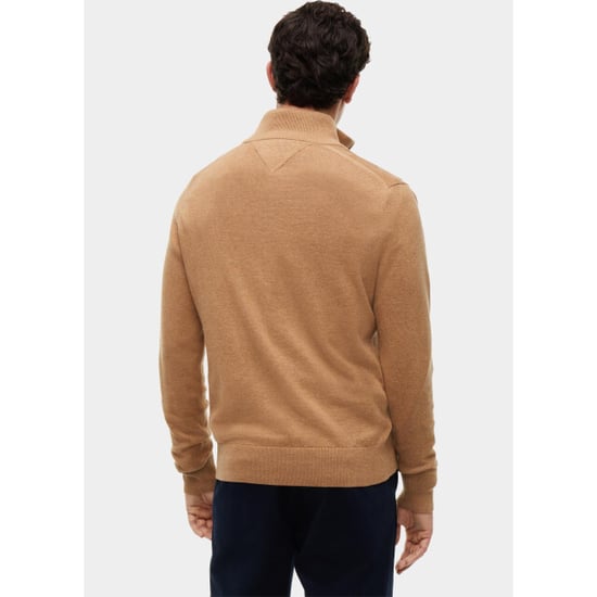 Tommy Hilfiger Half zip pima org ctn cashmere zip moc mw0mw28049/a1l - Image 2