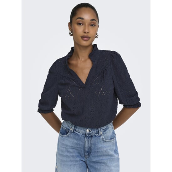 Only Onlziggy s/s frill top cc jrs - Image 1