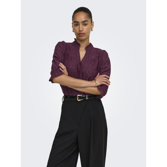 Only Onlziggy s/s frill top cc jrs - Image 1