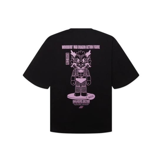 Woodbird Wbbeam action tee 2636-405 black - Image 1