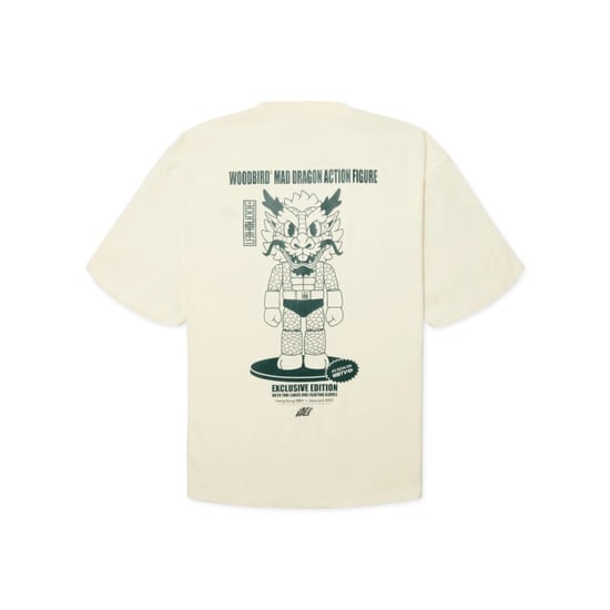Woodbird Wbbeam action tee 2636-405 off white - Image 1
