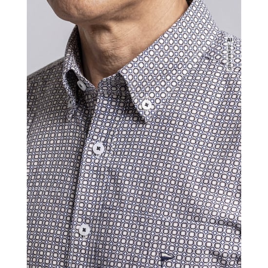 Campbell Casual overhemd donker - Image 6