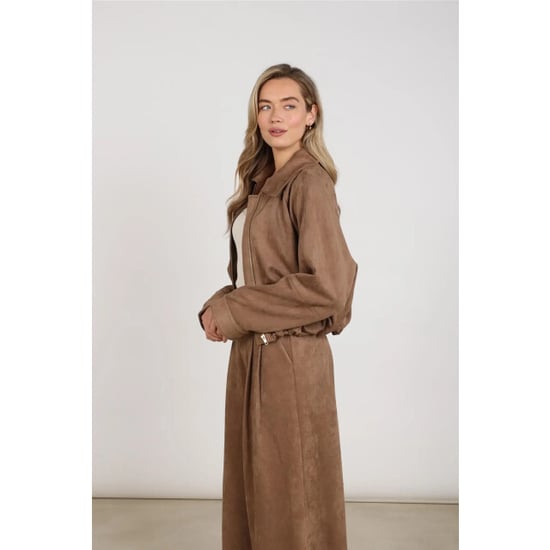 Nukus Nkf09102 60 bodine pants suede taupe - Image 3