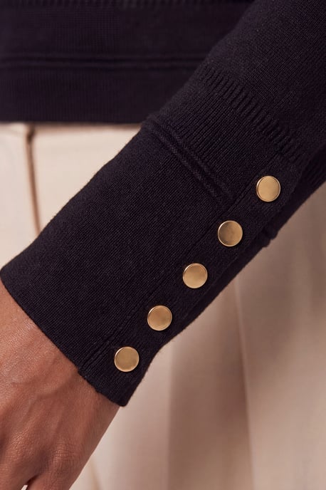 Forever Viscose Blend Knitted Long Sleeve Crew Neck Jumper - Image 3