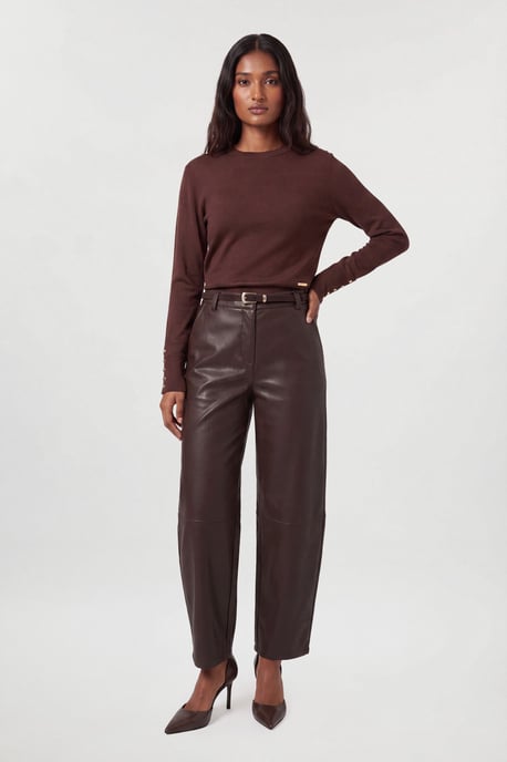 Forever Viscose Blend Knitted Long Sleeve Crew Neck Jumper - Image 1