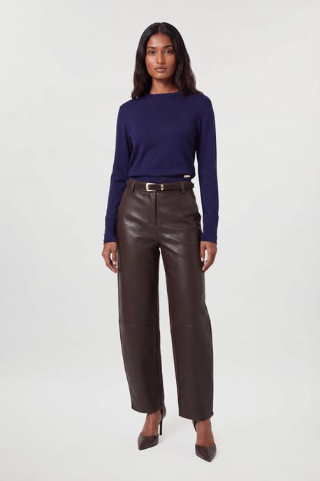 Forever Viscose Blend Knitted Long Sleeve Crew Neck Jumper - Image 1